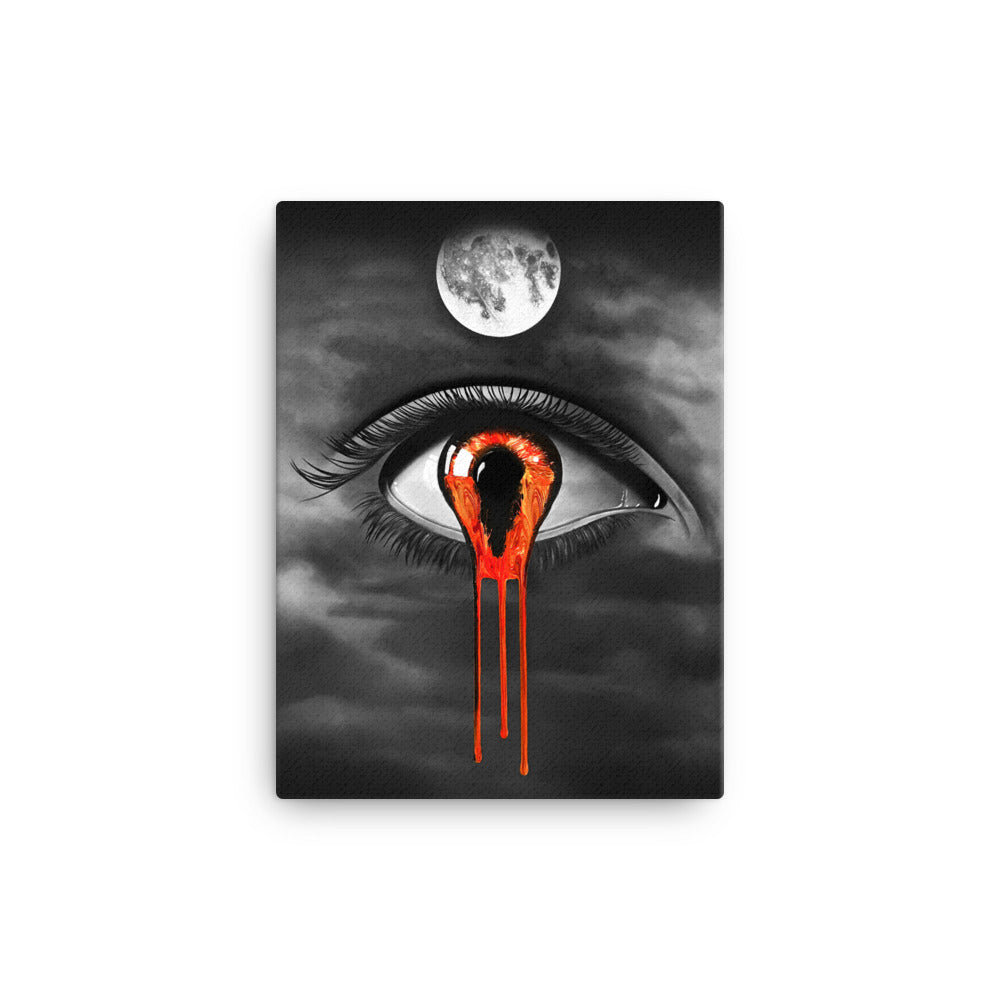 Tears of Hell Canvas Print