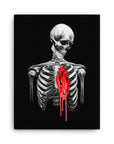 "Pour Out My Heart" Canvas Print