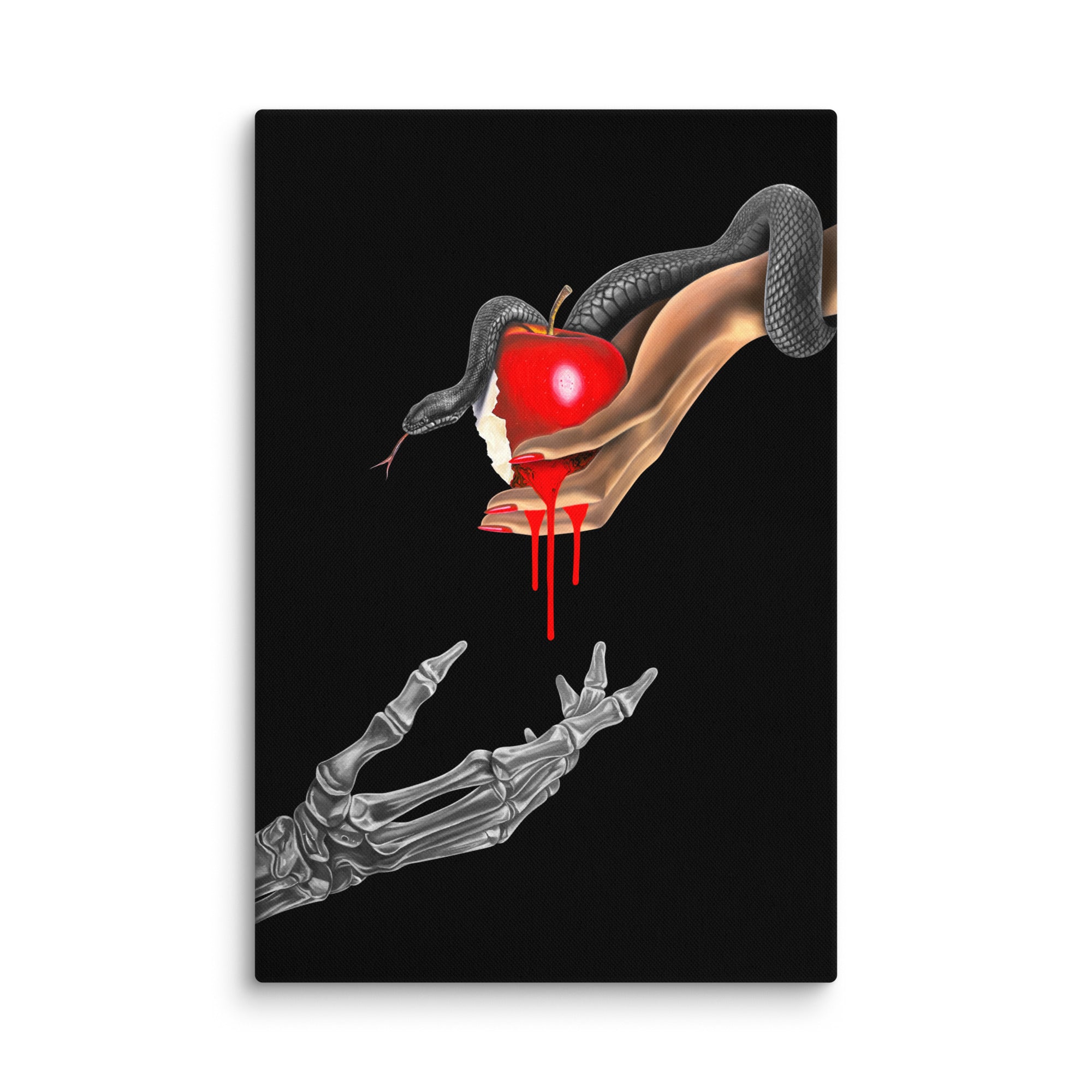 First Sin Canvas Print – Chris Jacoub Art