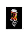 Skull Brain Poster Prints
