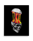 Skull Brain Poster Prints