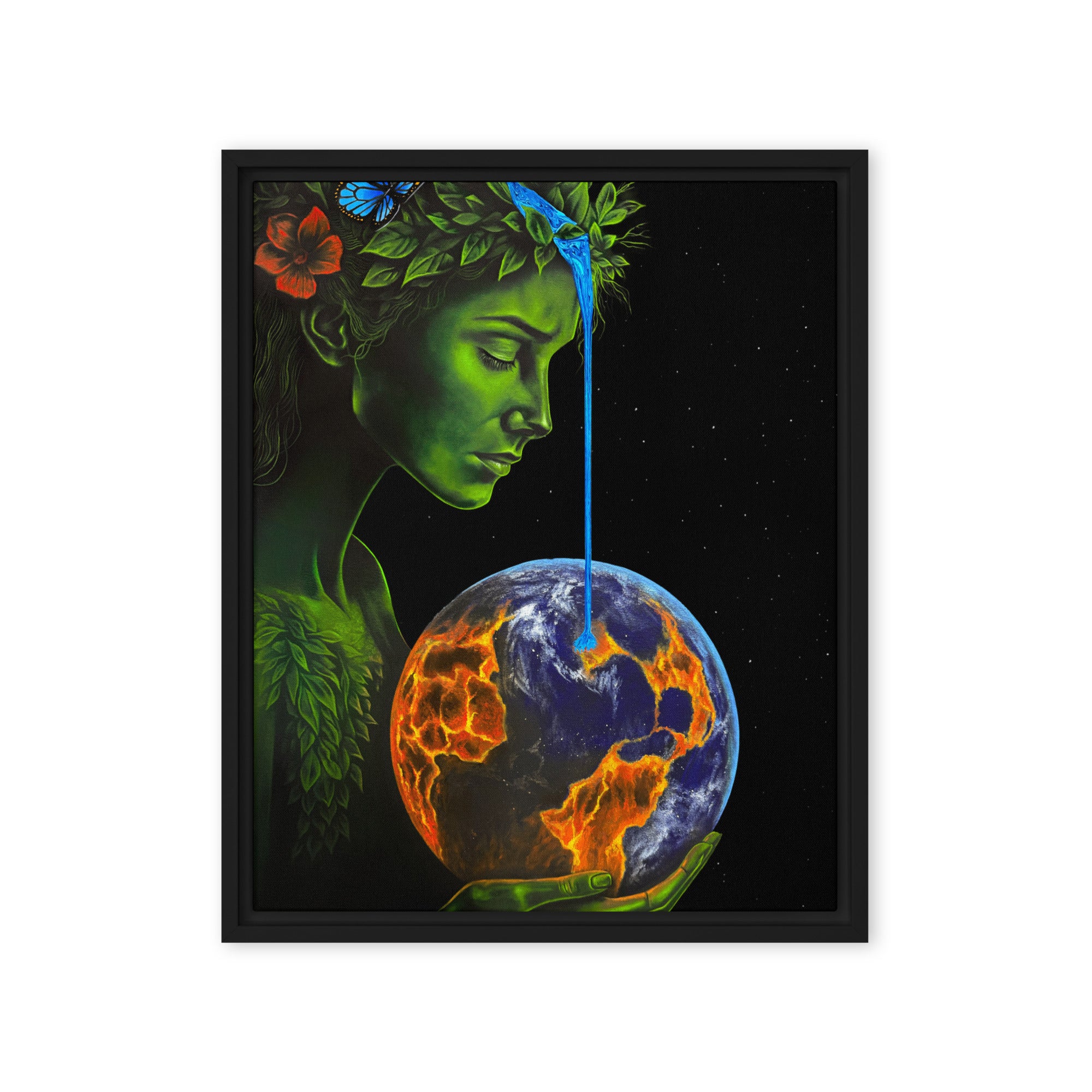 Nature Framed Canvas Print – Chris Jacoub Art