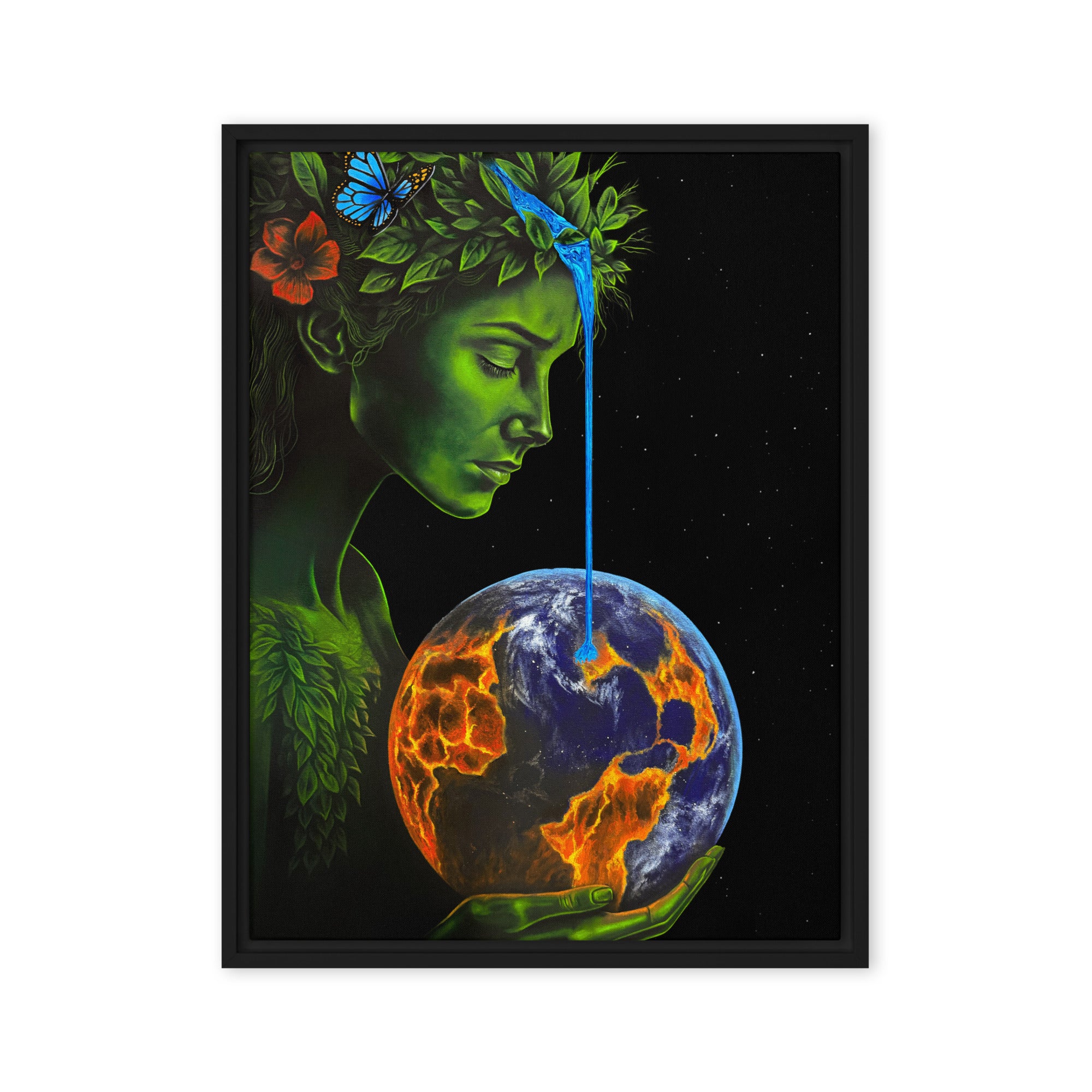 Nature Framed Canvas Print – Chris Jacoub Art