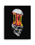 Skull Brain Canvas Prints