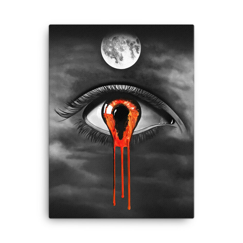 Tears of Hell Canvas Print