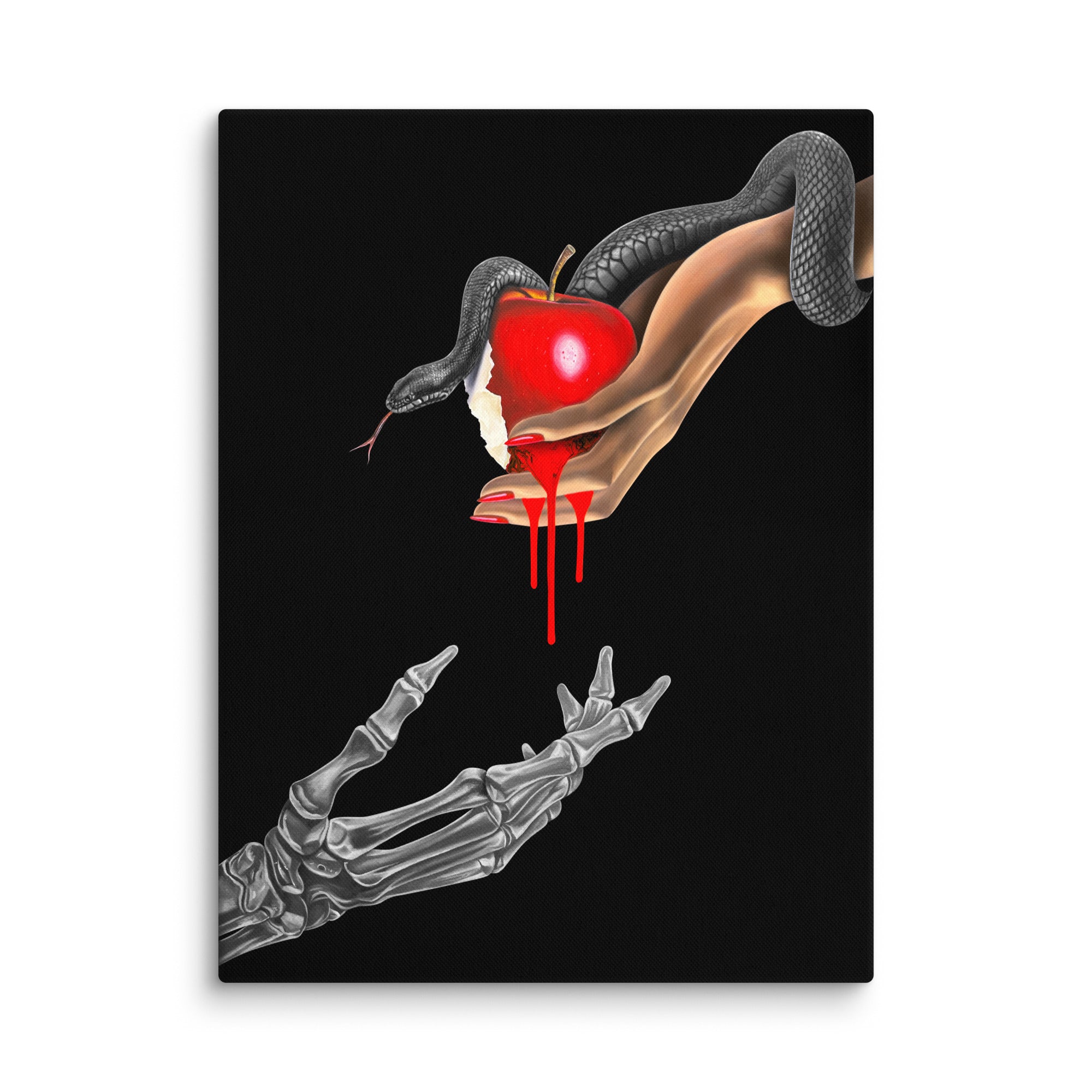 First Sin Canvas Print – Chris Jacoub Art