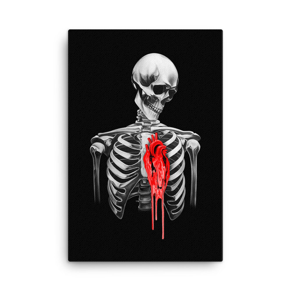 &quot;Pour Out My Heart&quot; Canvas Print