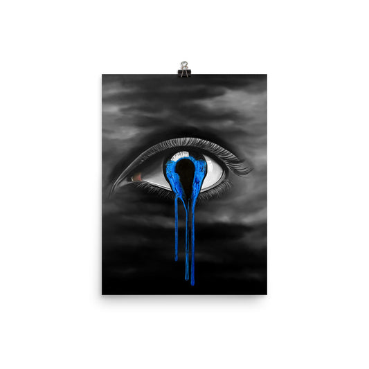 Tears of Heaven Poster Print