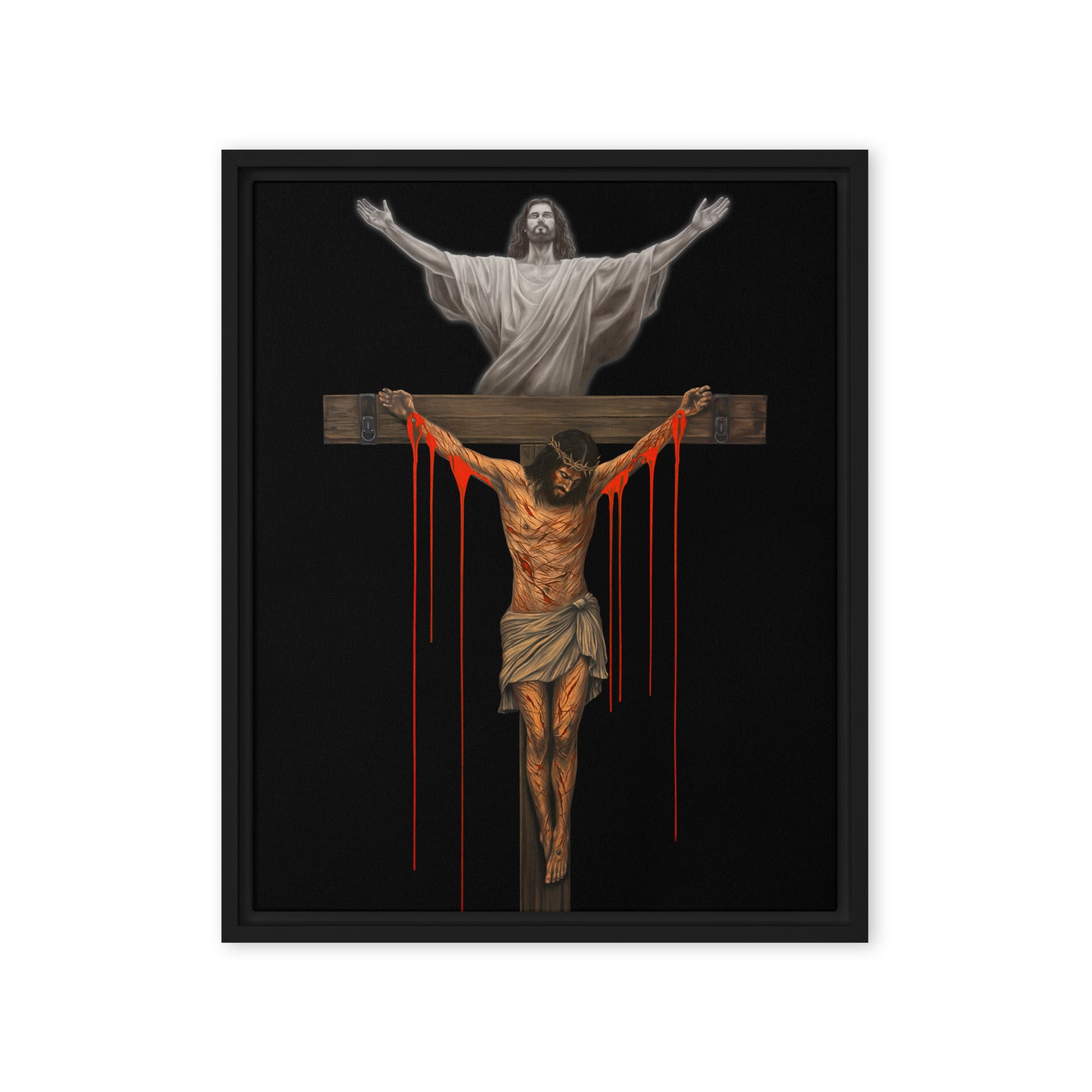 Risen Framed Canvas Print – Chris Jacoub Art