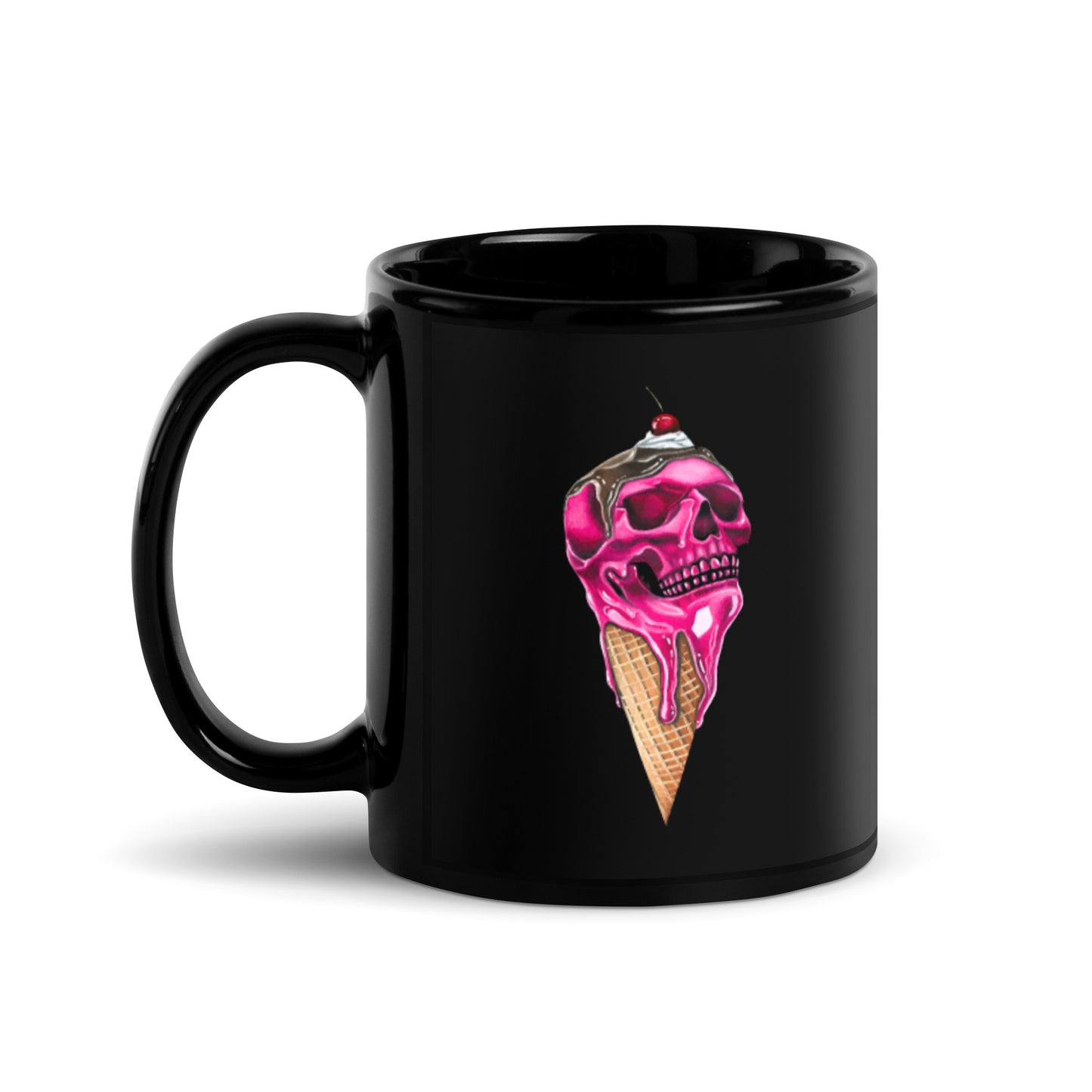 Skull Ice Cream Mug
