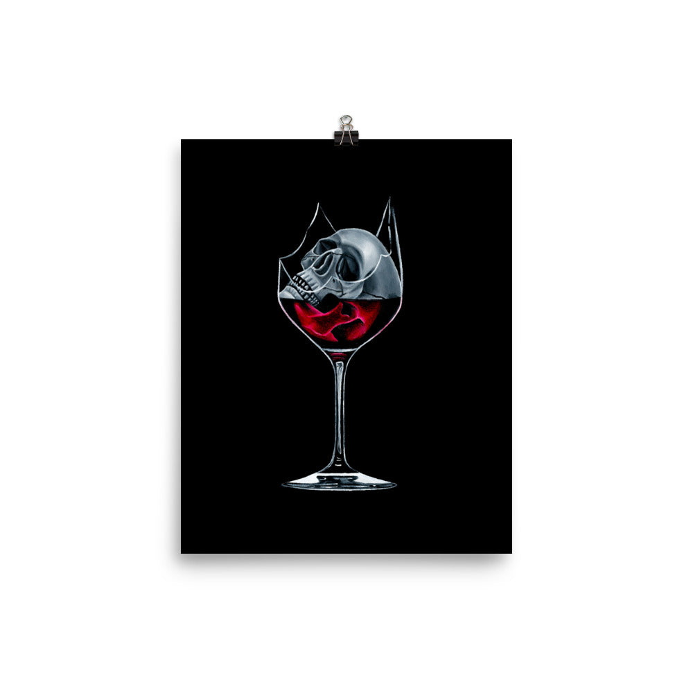 Skull Wine – Chris Jacoub Art